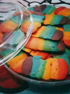 Foto resep Lidah Kucing Rainbow