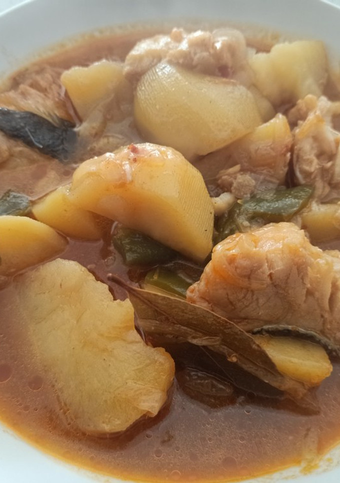 Una foto de Guiso pobre de Bacalao