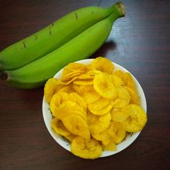 A picture of Salted unripe plantain chips.