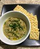 Hummus de lentejas al oliva