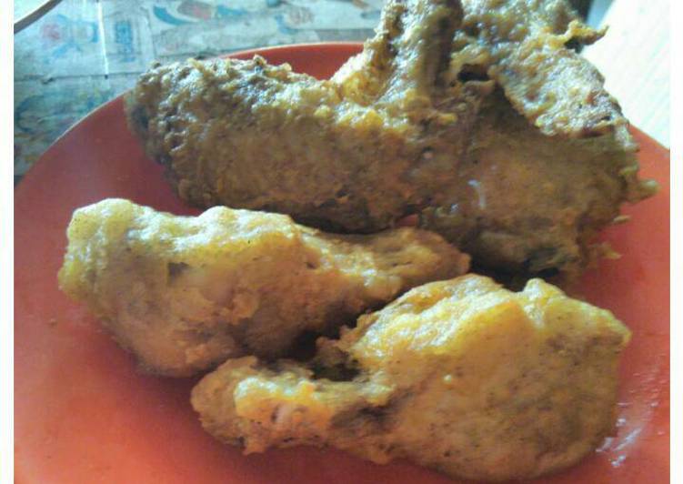 Cara Menghidangkan Ayam goreng tepung sasa Anti Ribet!