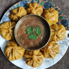 A picture of Healthy Whole Wheat Chicken Momos.
