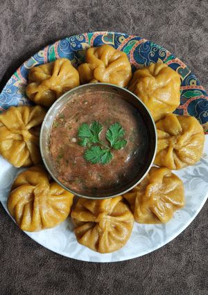 A picture of Healthy Whole Wheat Chicken Momos.