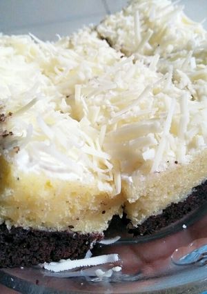 Foto resep Brownies kukus coklat keju