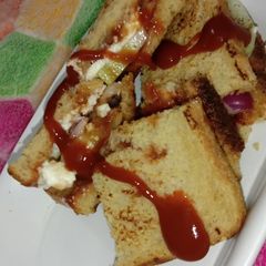 Paneer Vegetable Sandwich A picture of Paneer Vegetable Sandwich.