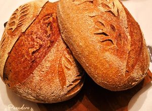 Una foto de Pan de masa madre fácil