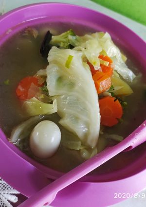 Foto resep Sop Sayur Telur Puyuh