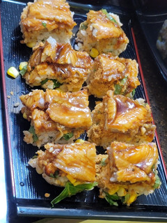 日式蒲燒鯛魚押壽司 的食譜成品照片