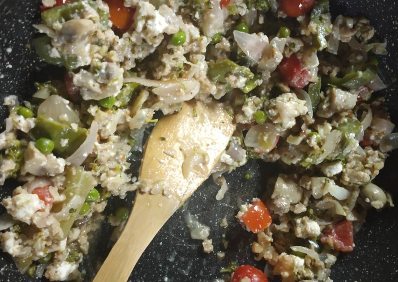 Healthy soya bowl