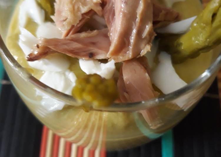 Salmorejo de espárragos trigueros y blancos