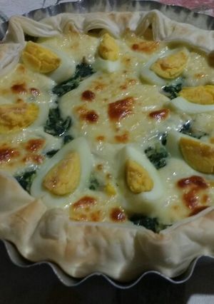 Una foto de Tarta de acelga (pascualina)