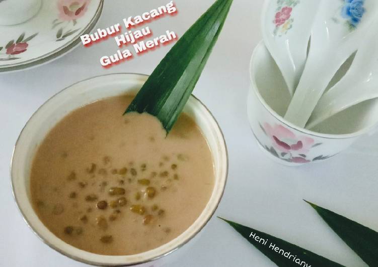 Resep Bubur Kacang Hijau Gula Merah 🍲 Anti Gagal