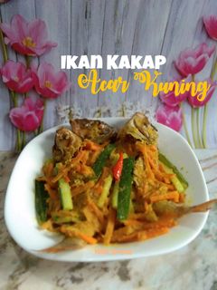Foto resep Ikan kakap Acar Kuning