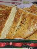 خبز بالفرينة و السميد