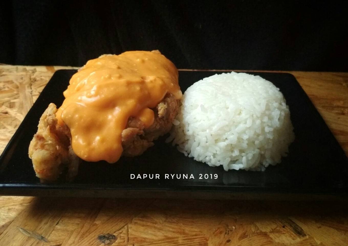 Ayam Goreng Tepung Saus Keju