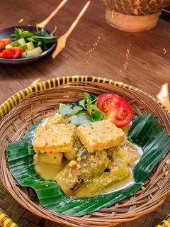 Foto resep Pecel Santan Terong Tempe