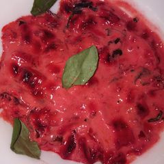 A picture of Beetroot Pachadi.