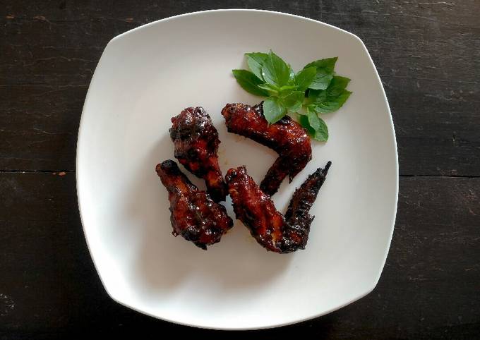 Honey Black Pepper Chicken Wings