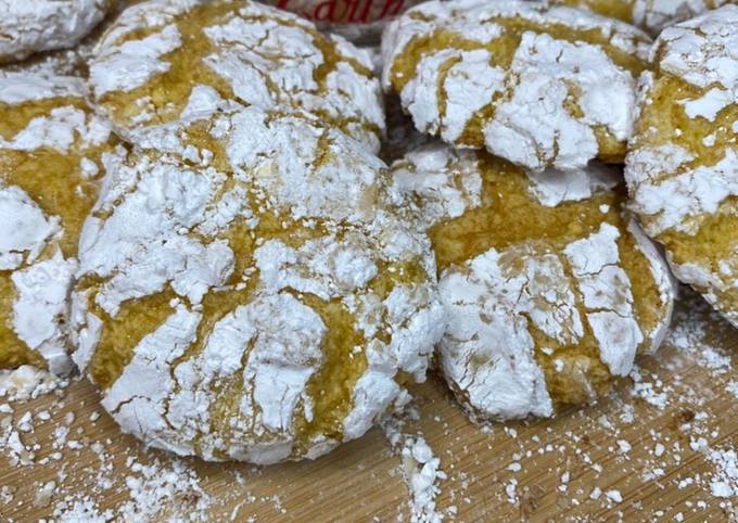 Recipe of Gordon Ramsay Lemon crinkle cookies