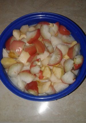 Foto resep Sup buah seadanya🍨🍏🍊🍐