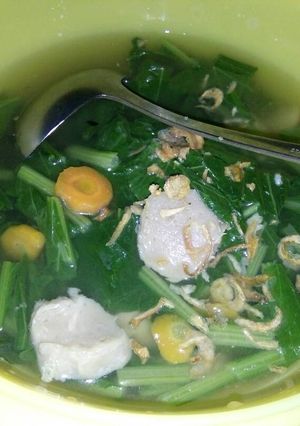 Foto resep Ca sawi kuah