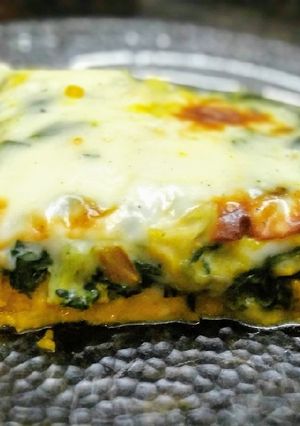 Una foto de Pastel de espinaca y zapallo 😋