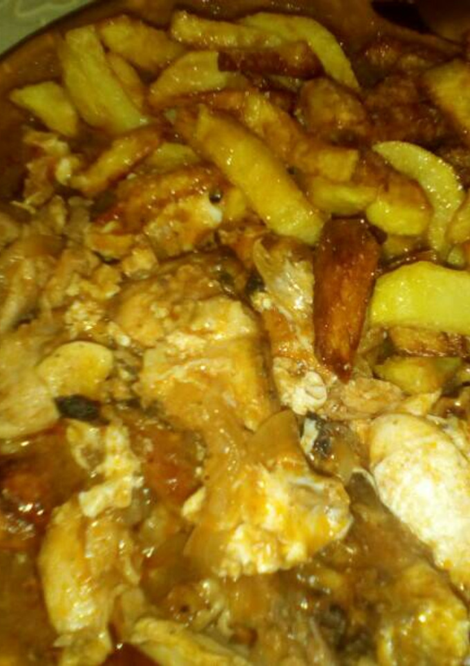 Una foto de Pollo a la barbacoa