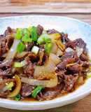 日式洋蔥炒牛肉