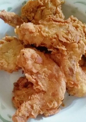 Foto resep Ayam krispi anti gagal (gurih dagingnya)