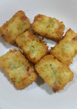 Foto resep Nugget makaroni dan brokoli (untuk bekal anak)