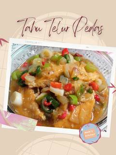 Foto resep Tahu Telur Pedas