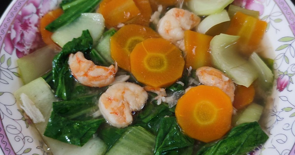 Tumis Pokcoy Udang
