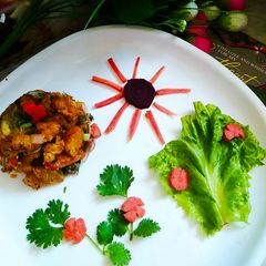 A picture of Bread Chicken Pulao.
