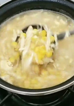 Foto resep Sup jagung ayam