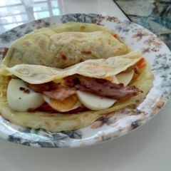 A picture of Simple Brekkie Wrap.
