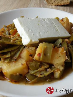 A picture of Green beans (fasolakia).