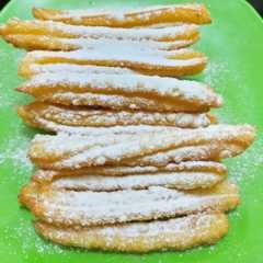 CHURROS snack ala Spanyol রেসিপির প্রধান ছবি