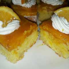 รูปของ كيكة 🍰 بذوق البرتقال ذوق رائع 😋😋😋😍😍