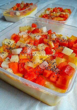 Foto resep Puding Sutra Buah