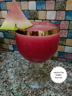 A picture of Water melon juice 🥤.