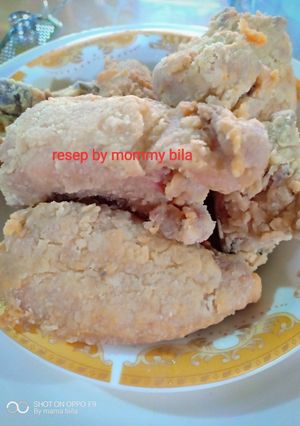 Foto resep Ayam goreng tepung