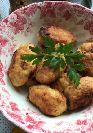 Una foto de Nuggets de pollo al horno