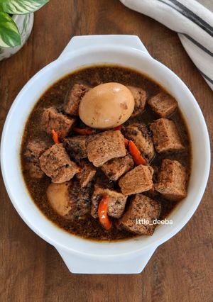 Foto resep Brongkos Telur & Tahu