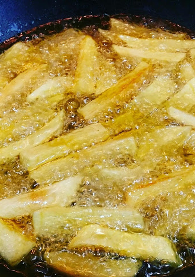 Una foto de Cómo hacer unas buenas patatas fritas crujientes