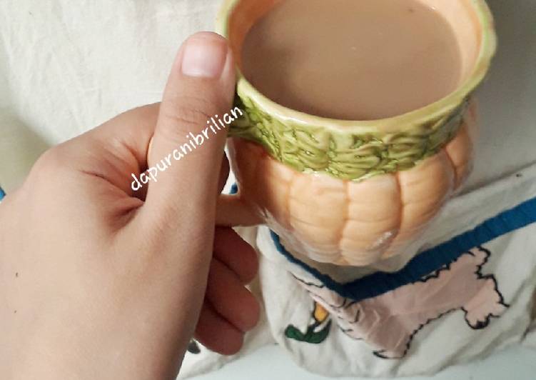 Langkah Mudah untuk Membuat Teh tarik latte mantul, Lezat