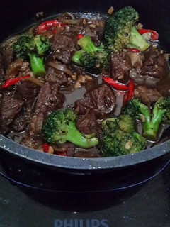 Foto resep Brokoli Sapi lada hitam