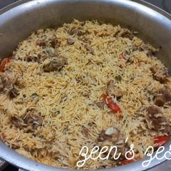 A picture of Hyderabadi Beef Tahari.