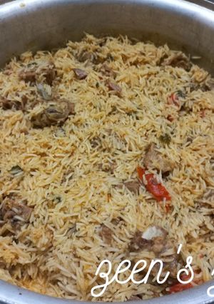 A picture of Hyderabadi Beef Tahari.
