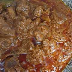 A picture of Rendang bumbu dasar.