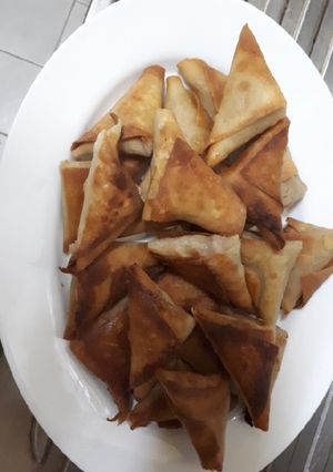 صورة لوصفة سمبوسك بالفراخ